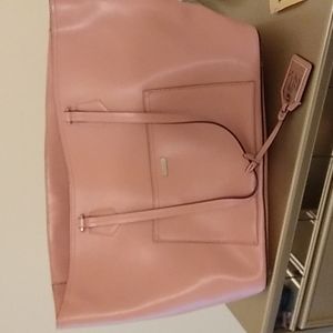 Lauren Ralph Lauren women's cowhide leather Tote bag